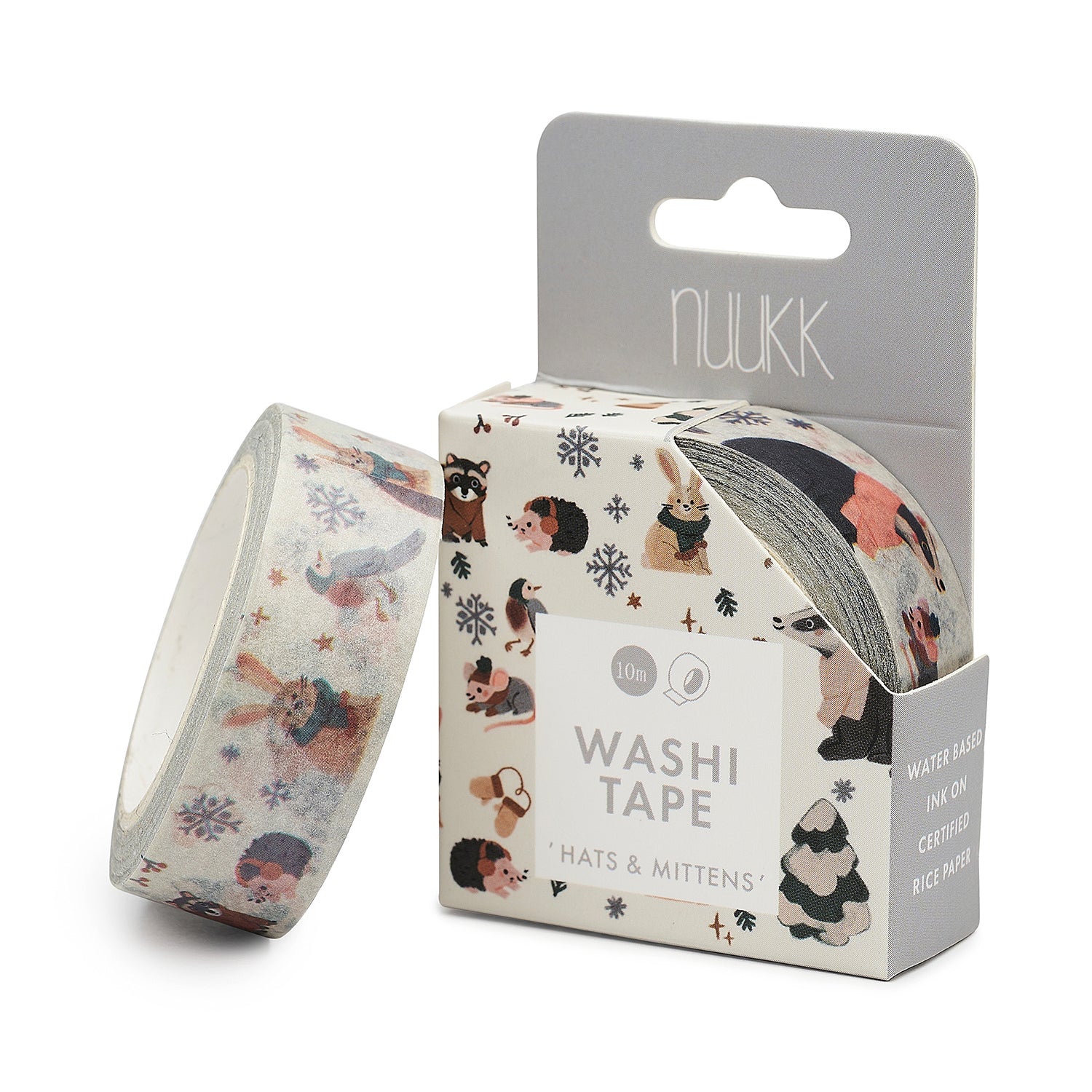 Washi Tape „Mützen und Schals"