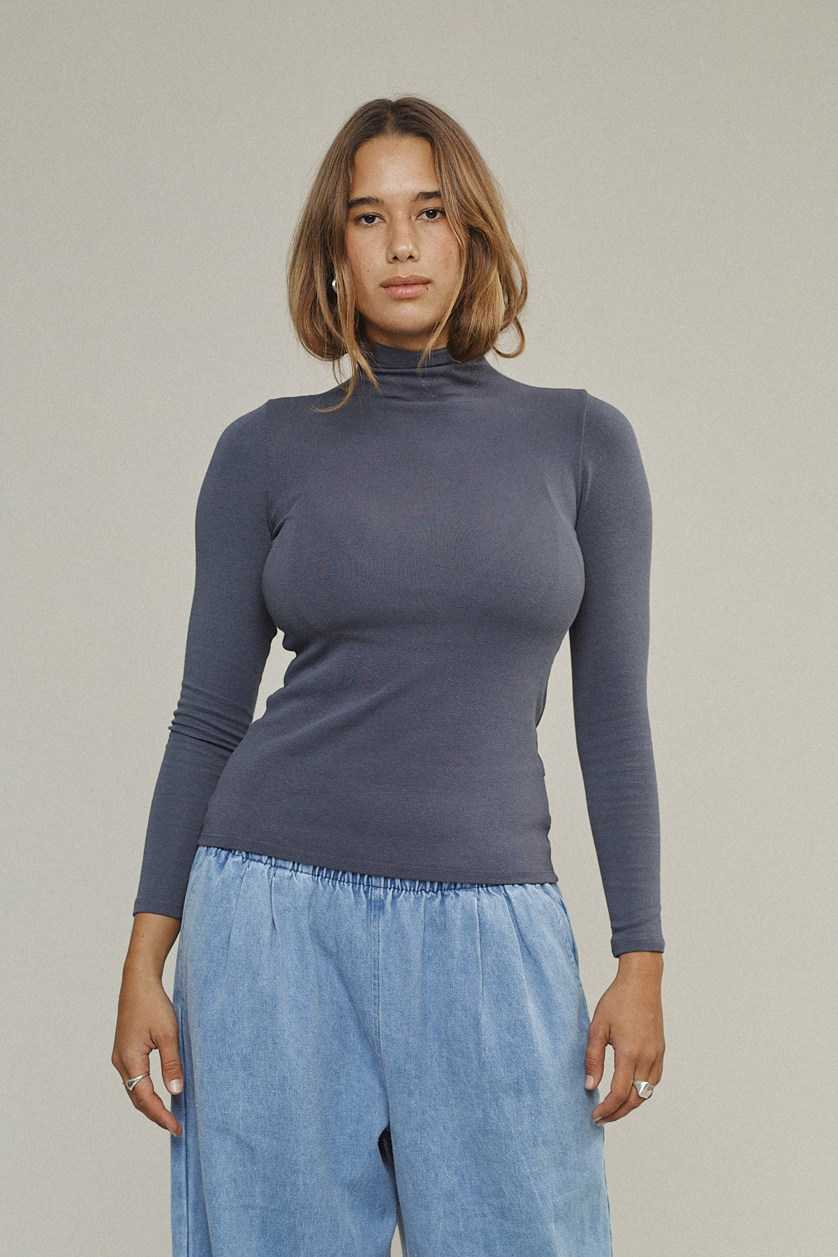 Whidbey Turtleneck - Burnt Orange