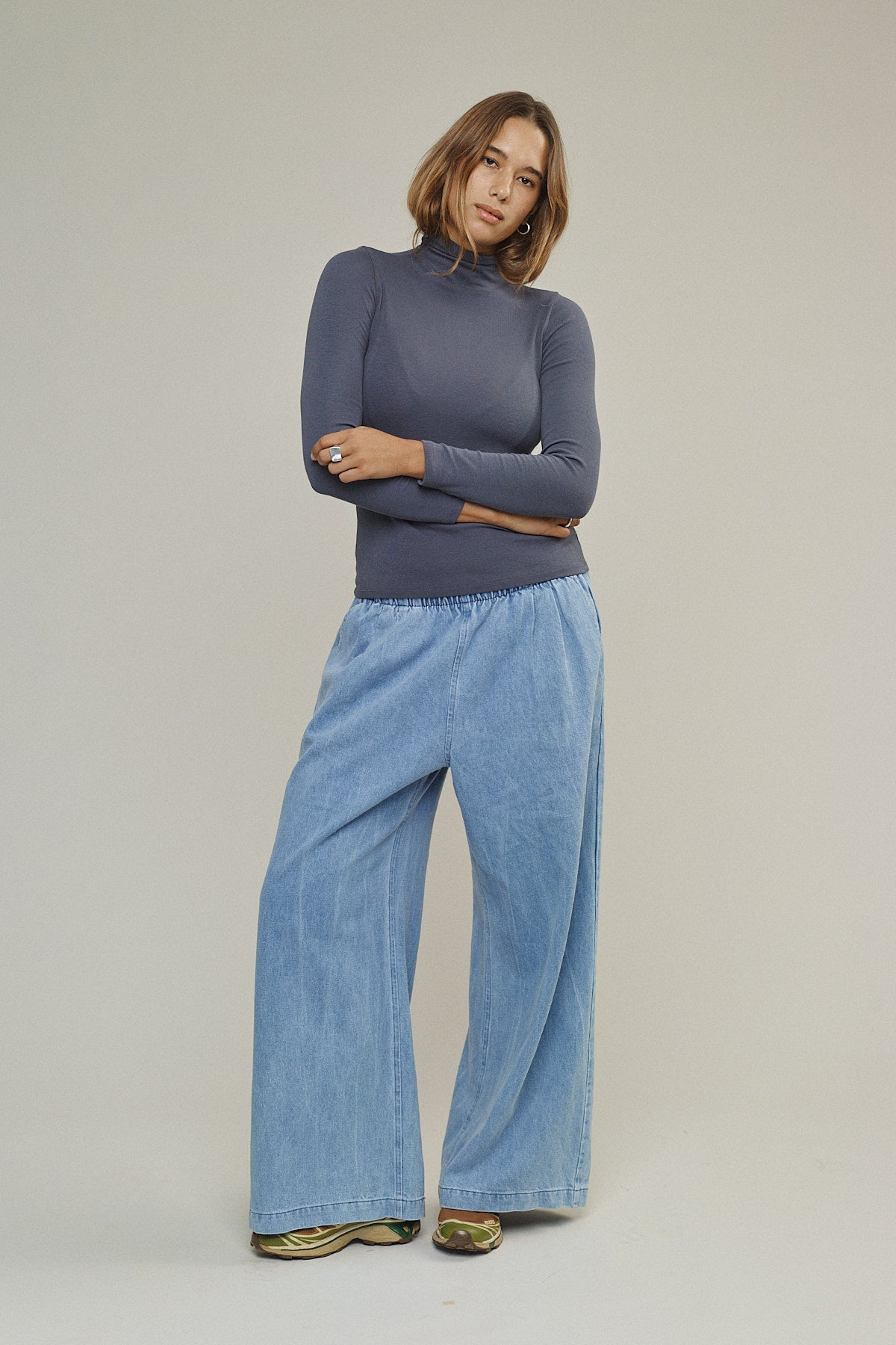 Whidbey Turtleneck - Burnt Orange