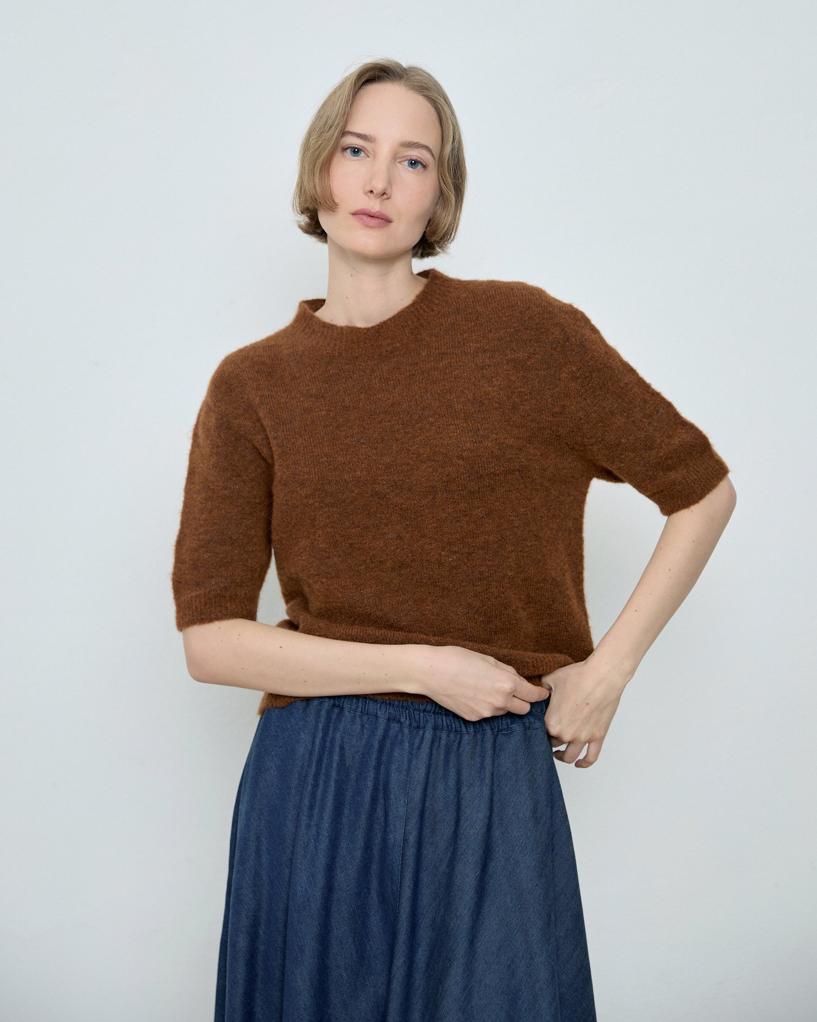Yuki Sweater - Gingerbread