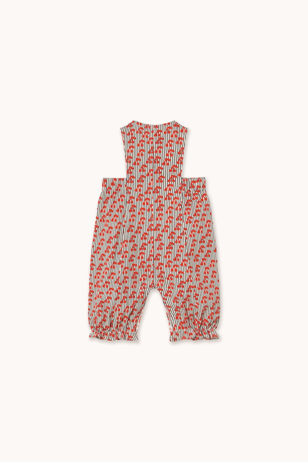 Cherries Woven Dungaree light cream