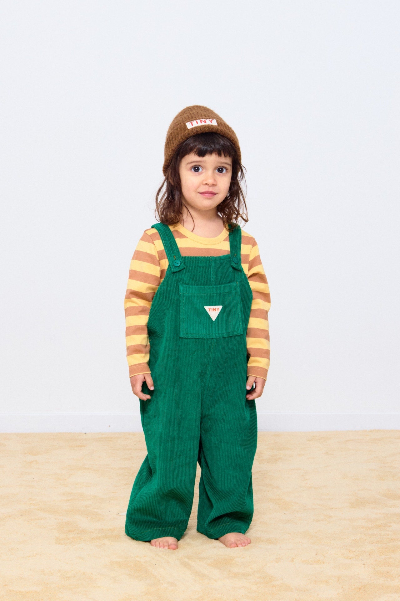Dungaree Corduroy Baby dark emerald