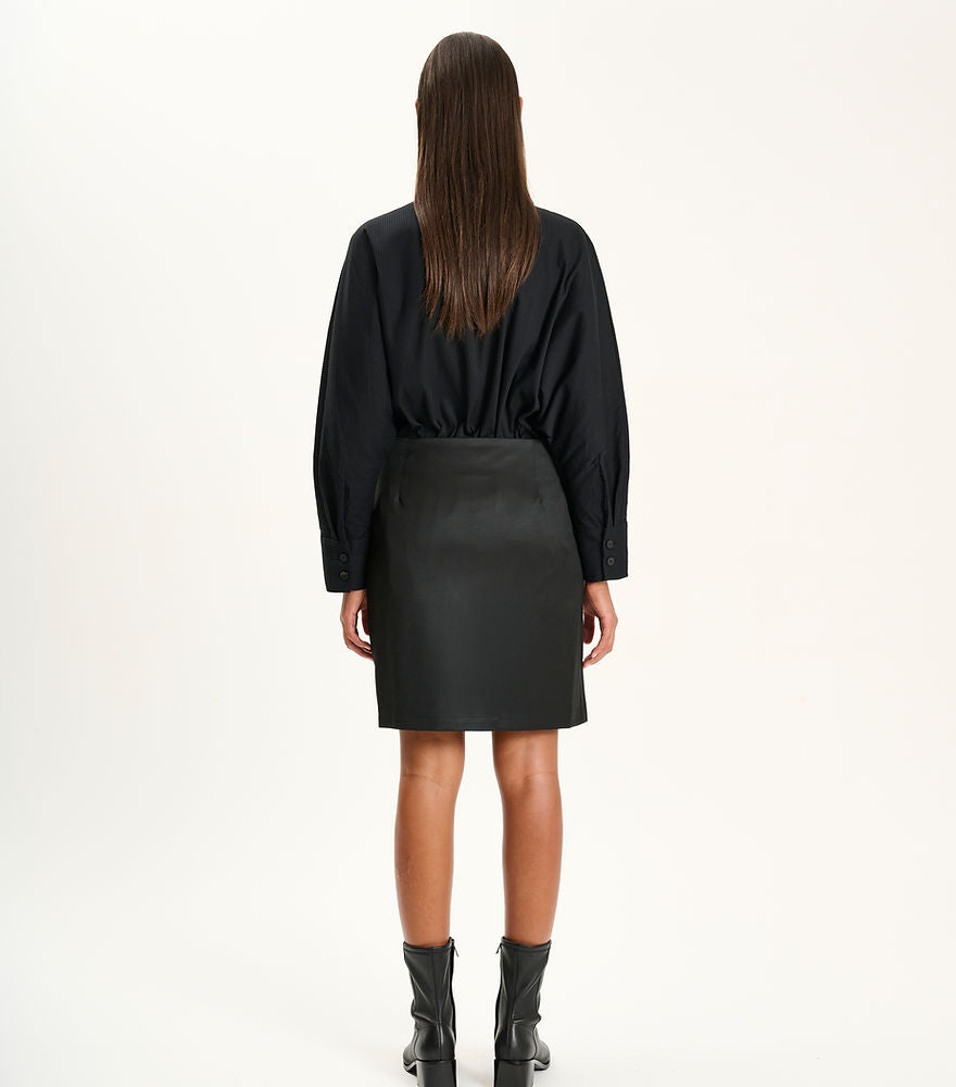 Cape Shirt - black