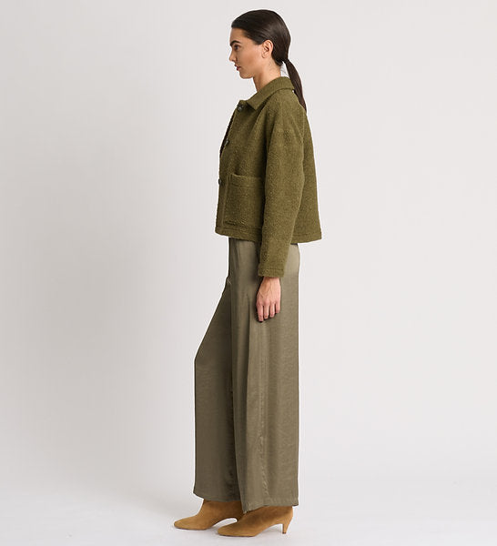 Collar Jacket - Green