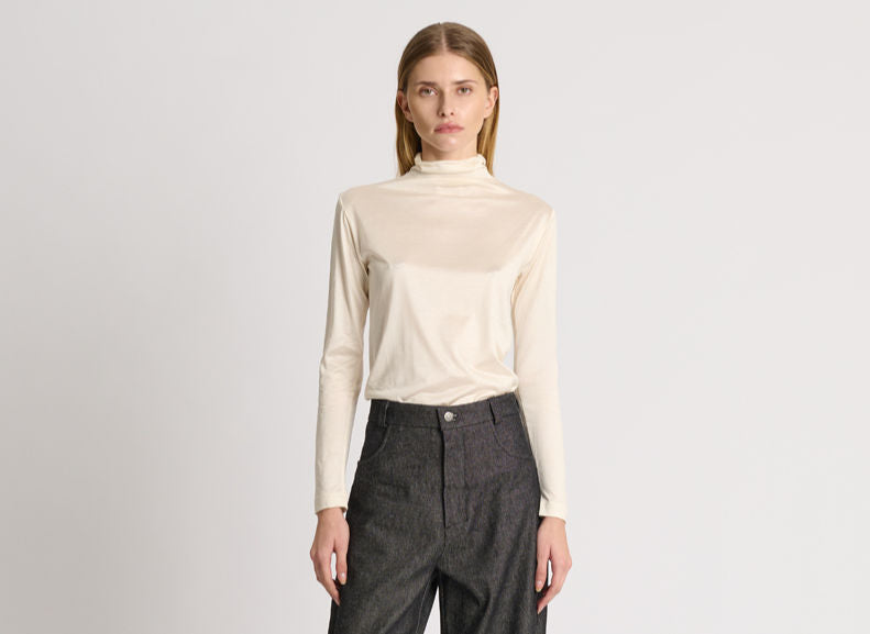 Silk Longsleeve - Pearl