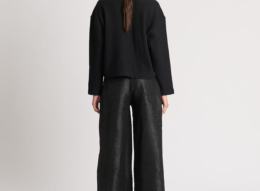 Collar Jacket - Black