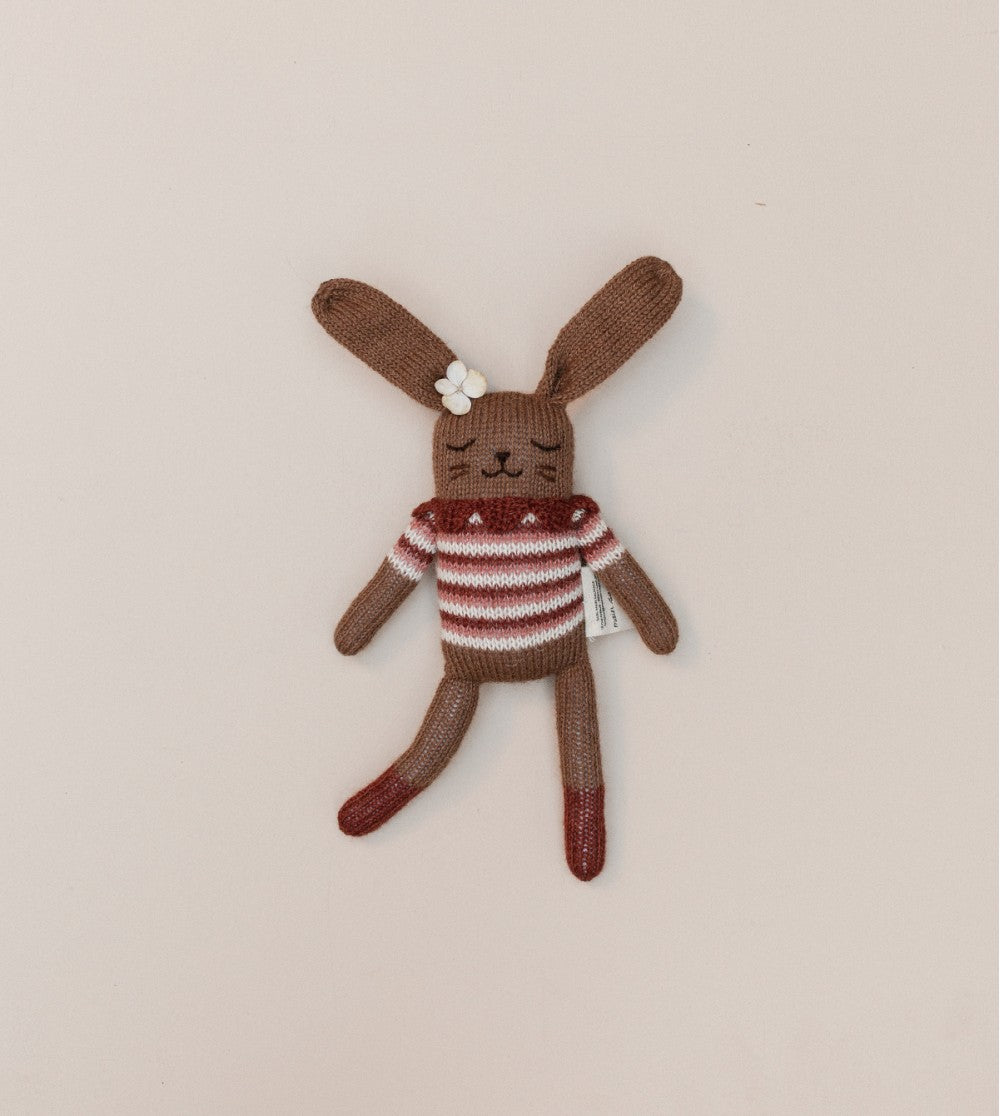 Bunny Knit Toy | Sienna Vintage Top