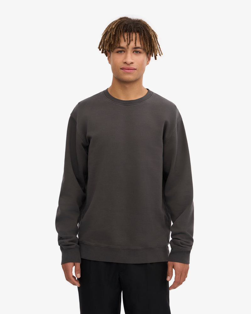 Classic Organic Crew - Lava Grey