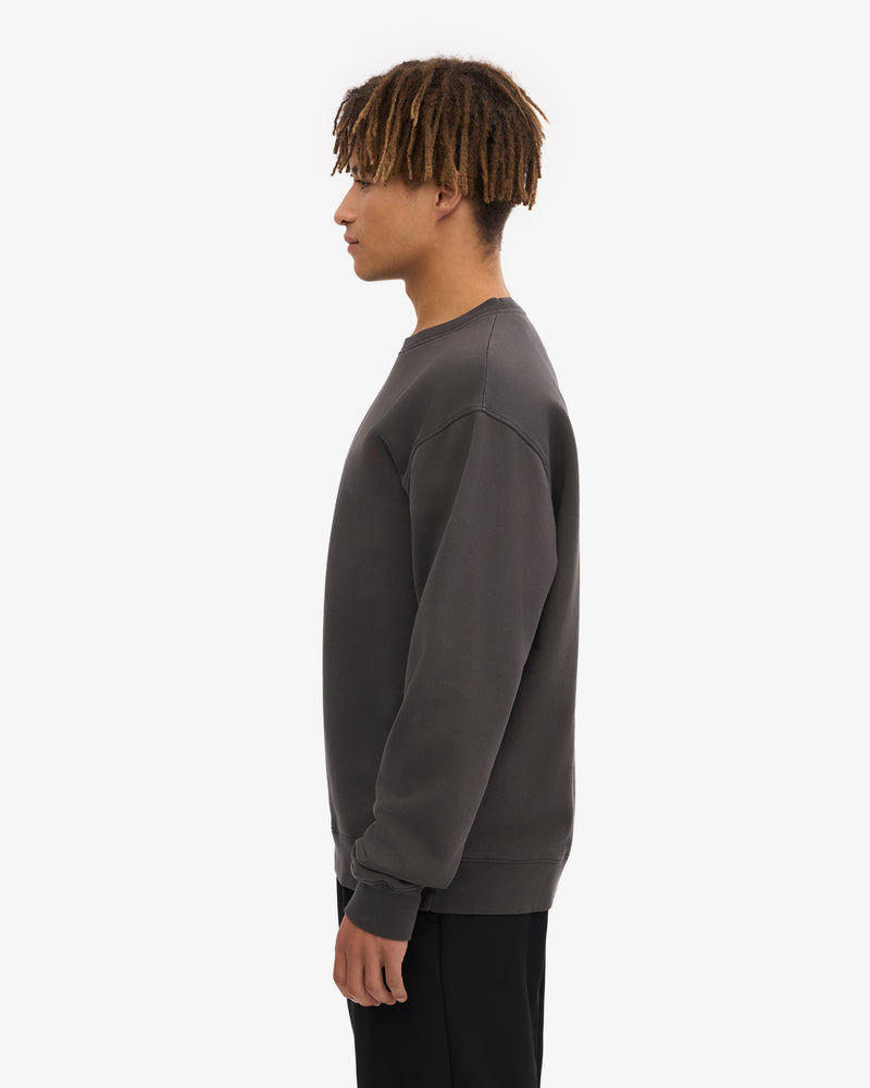 Classic Organic Crew - Lava Grey