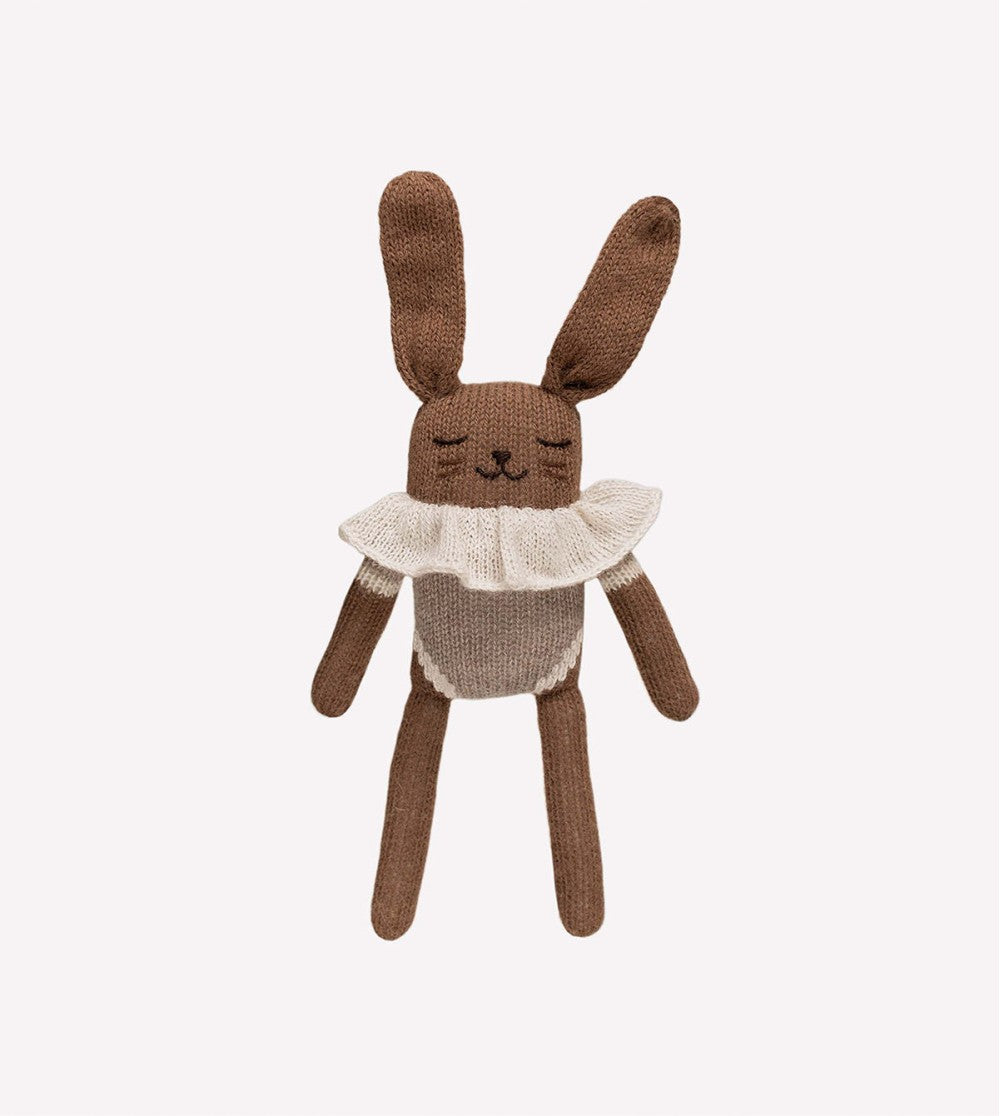 Bunny Knit Toy | Oat Bodysuit