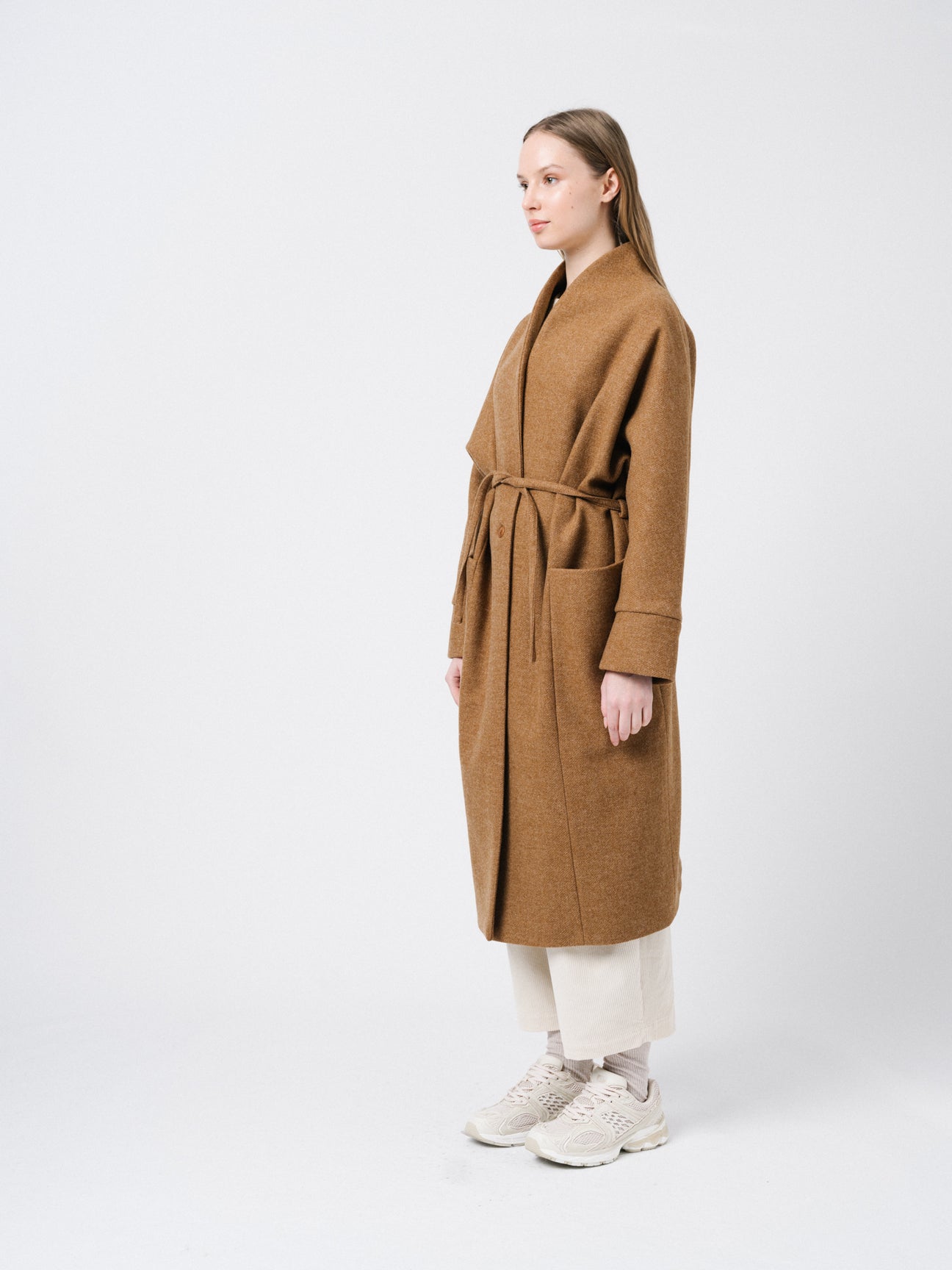 BERNA COAT - Camel