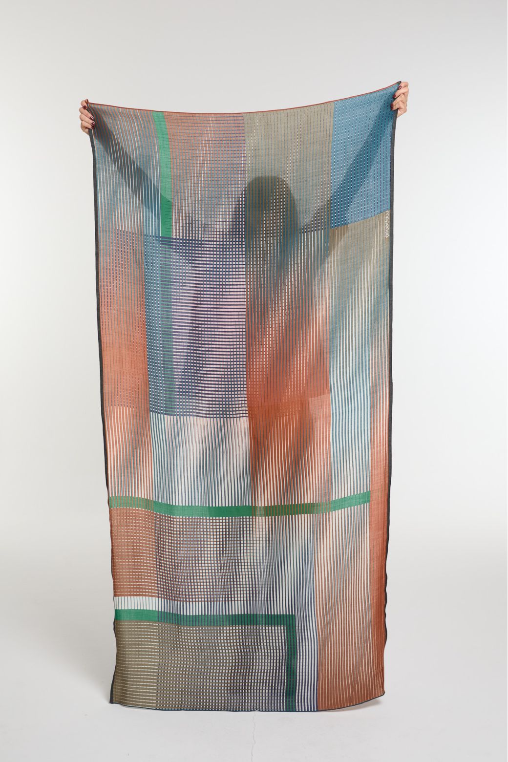 Vibrant Scarf - Brown