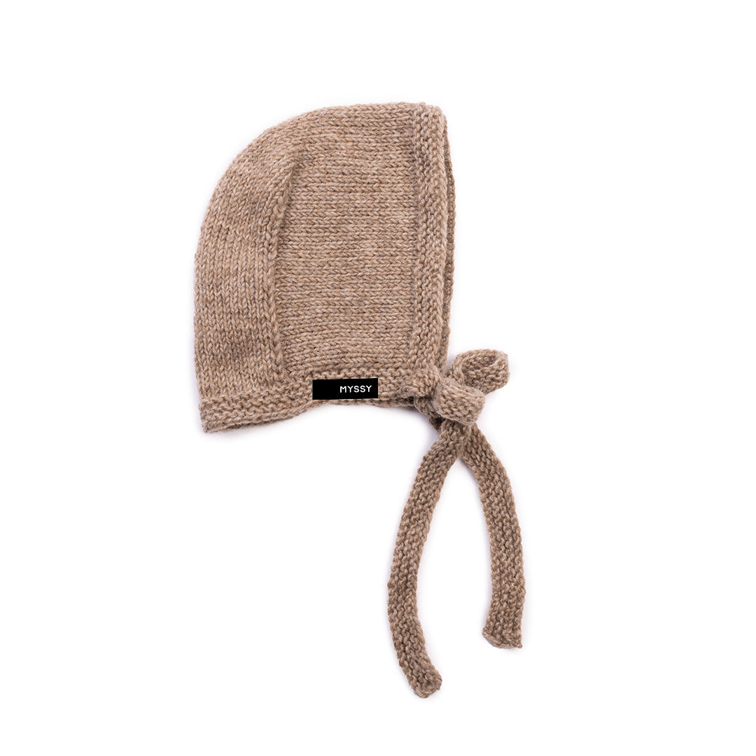 Hiekka Myssy Bonnet - nat light brown