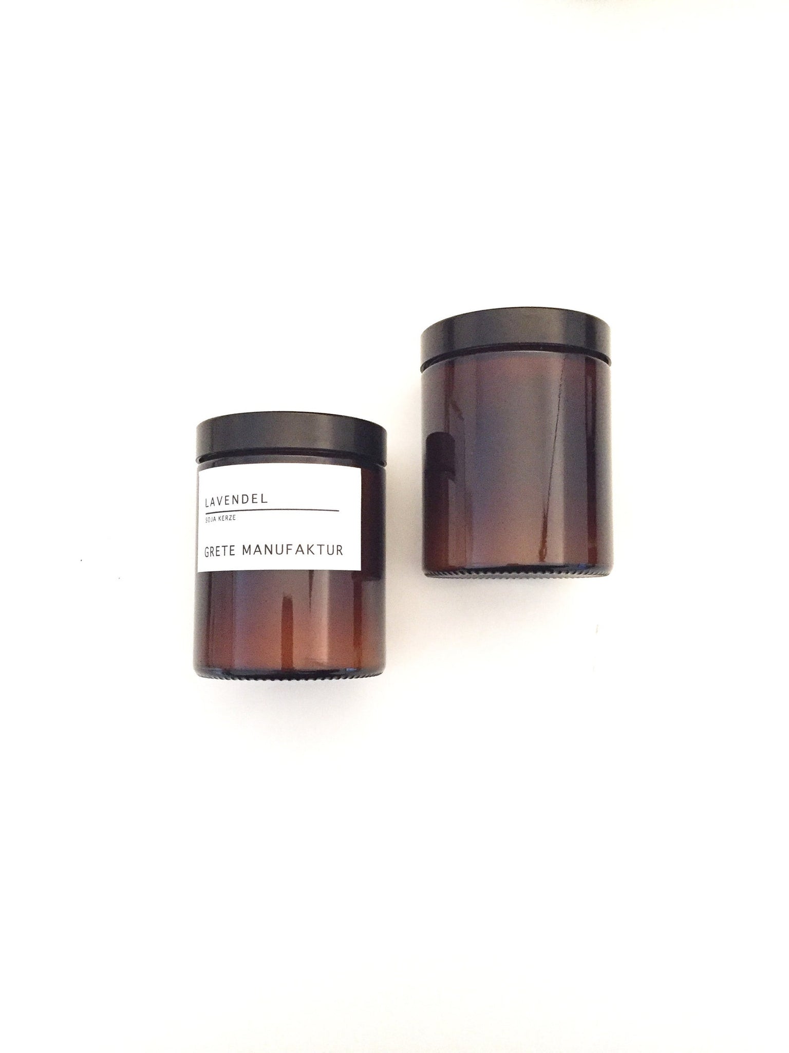 SOJAWACHSKERZE - LAVENDEL - Beruhigende Duftkerze