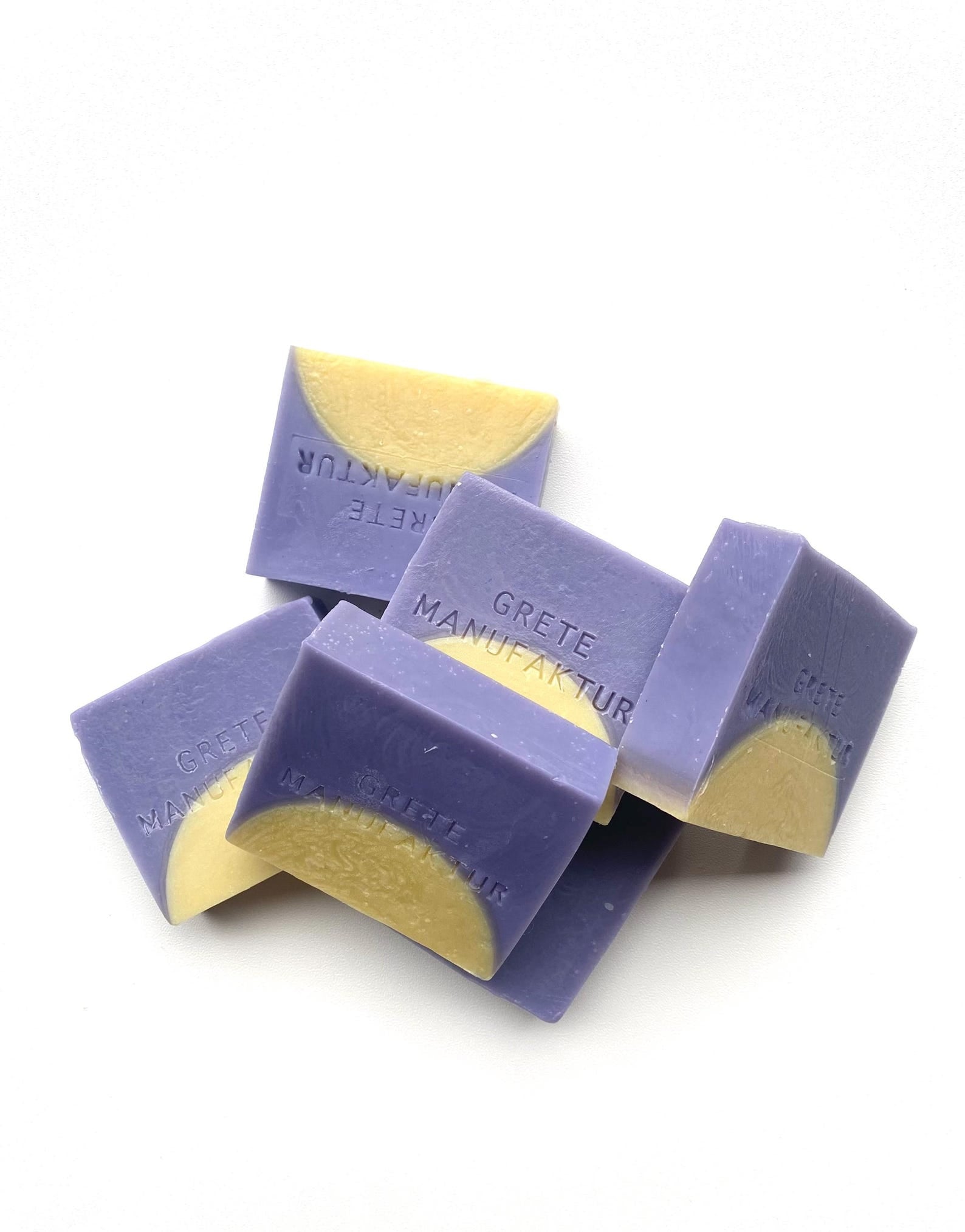 RUFUS Seife mit GRÜNER TEE | frisch, belebend, bunt, Seife, vegan, Geschenk, pflegend