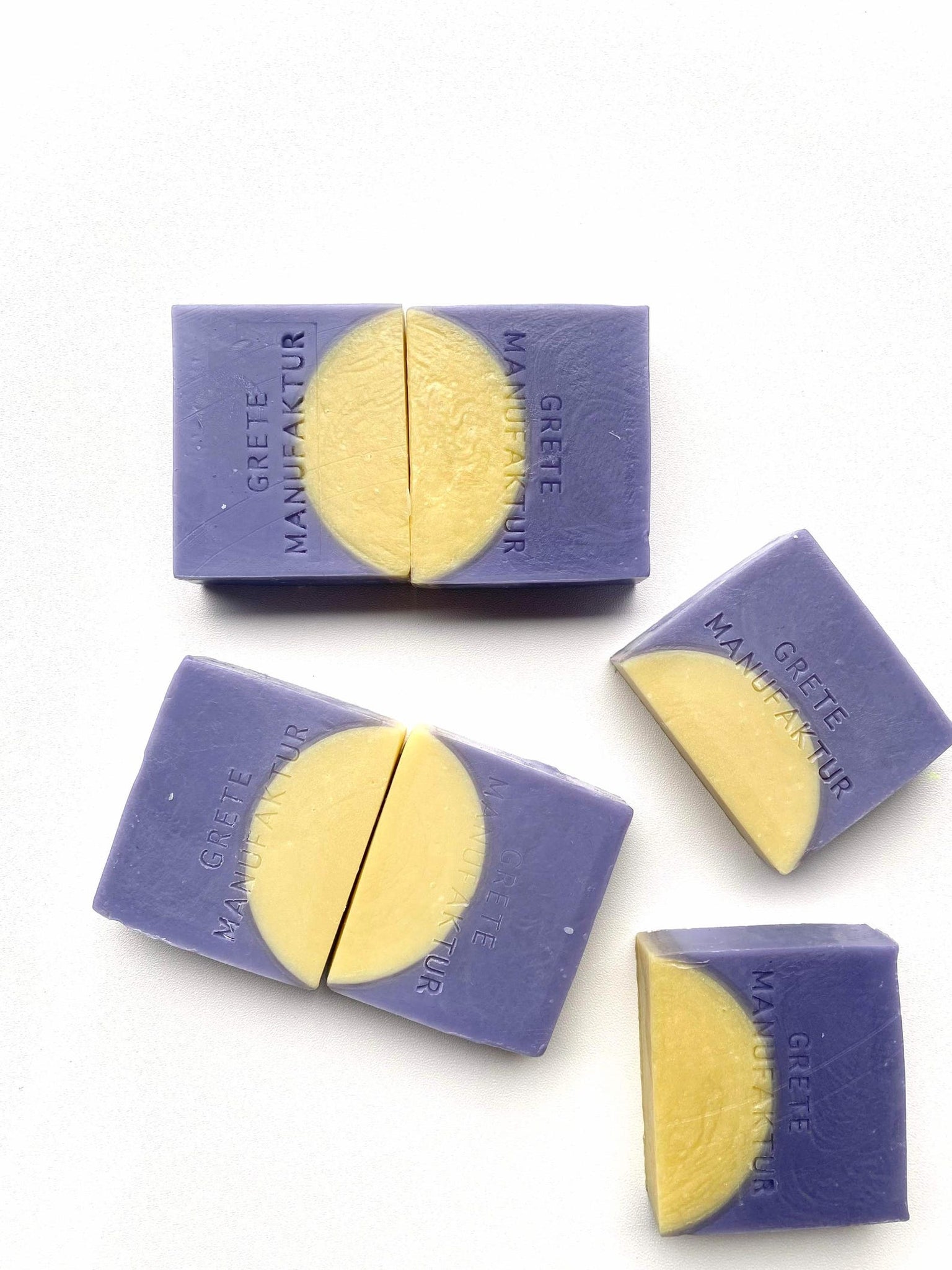 RUFUS Seife mit GRÜNER TEE | frisch, belebend, bunt, Seife, vegan, Geschenk, pflegend