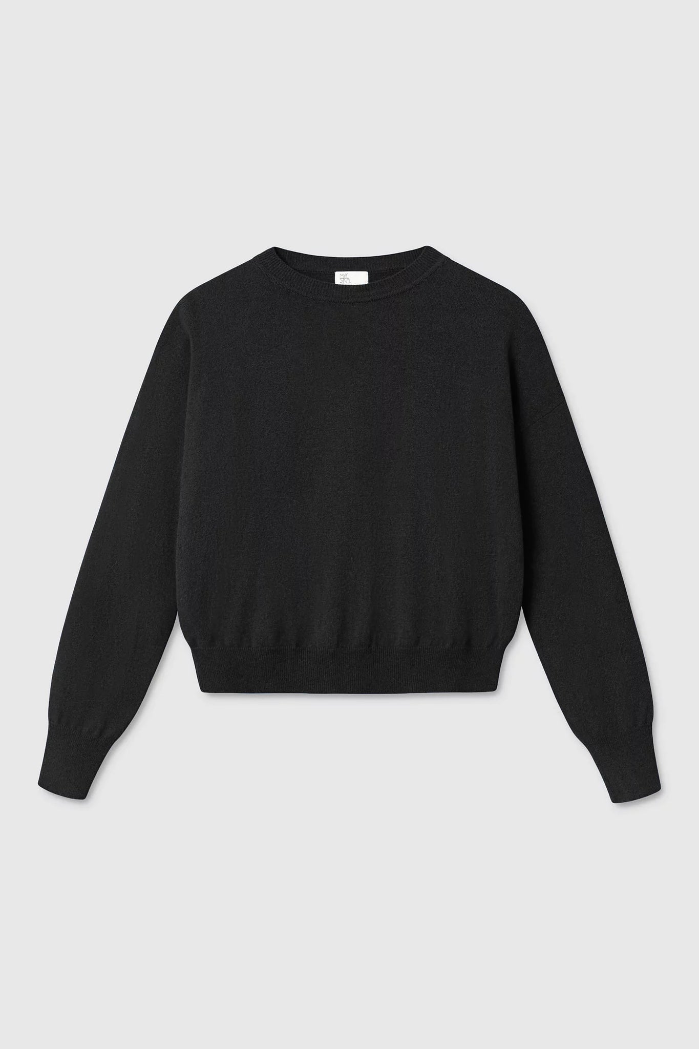 Ior cashmere wool sweater – Black