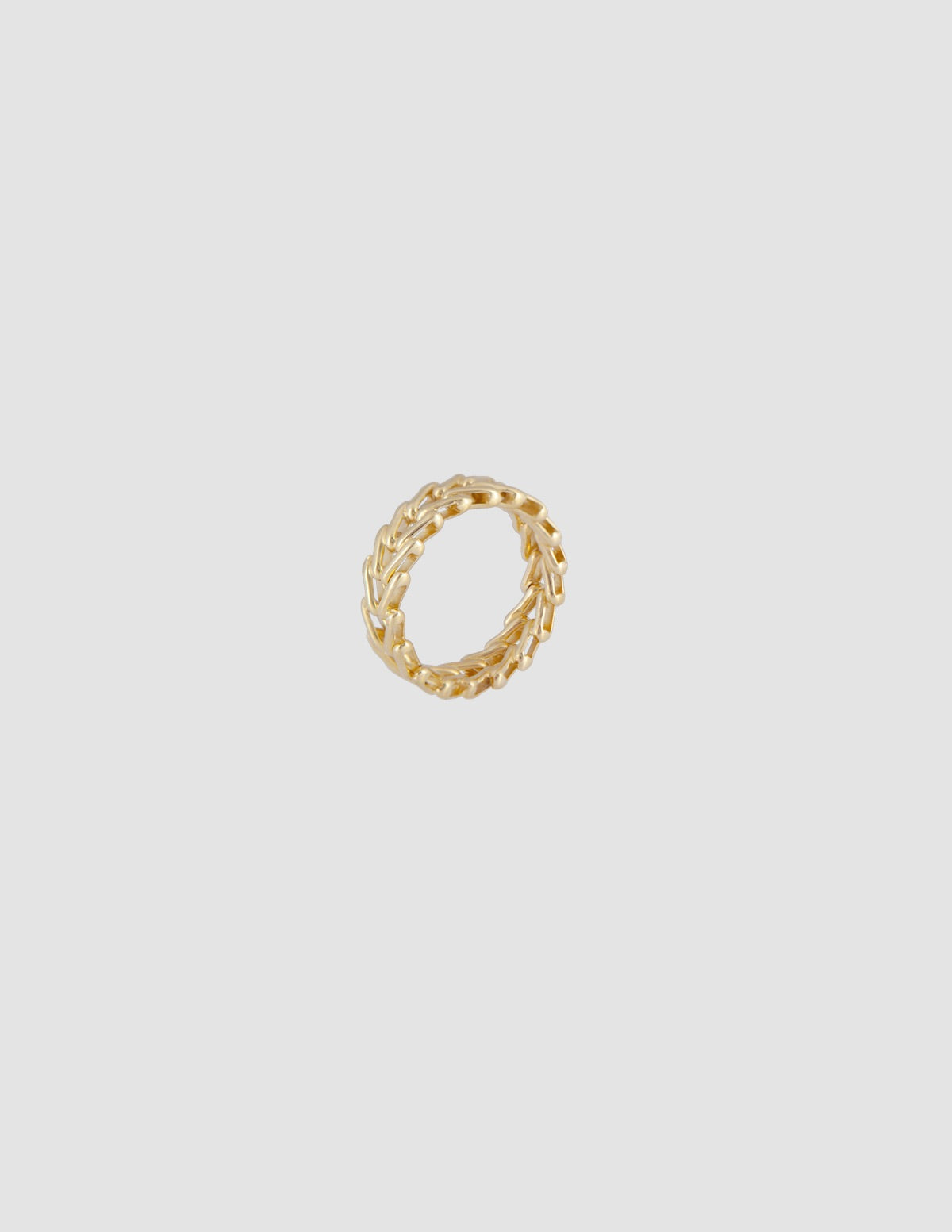 V ring - gold