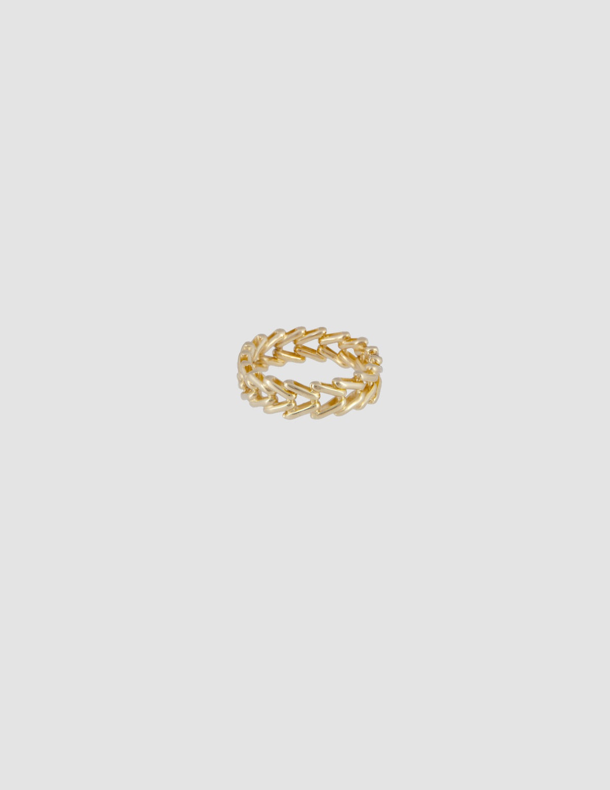 V ring - gold