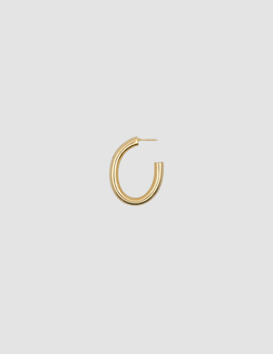 Vintage Hoops Oval - gold