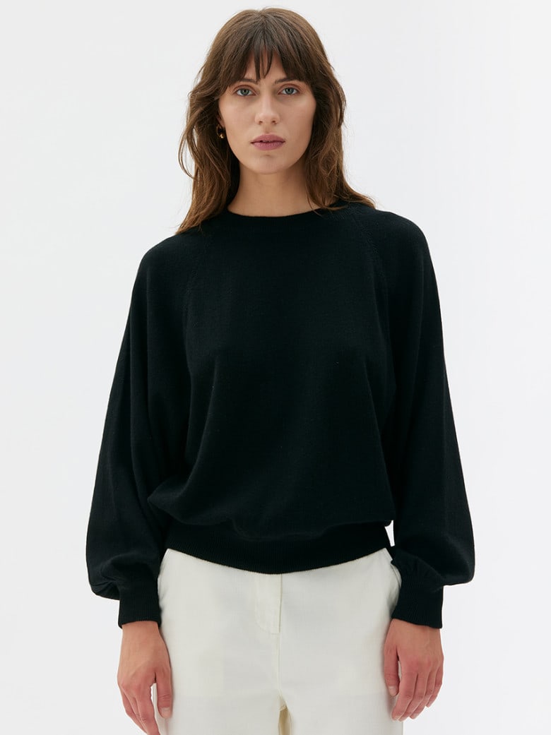 Maska Aiza Cashmere Sweater - Black