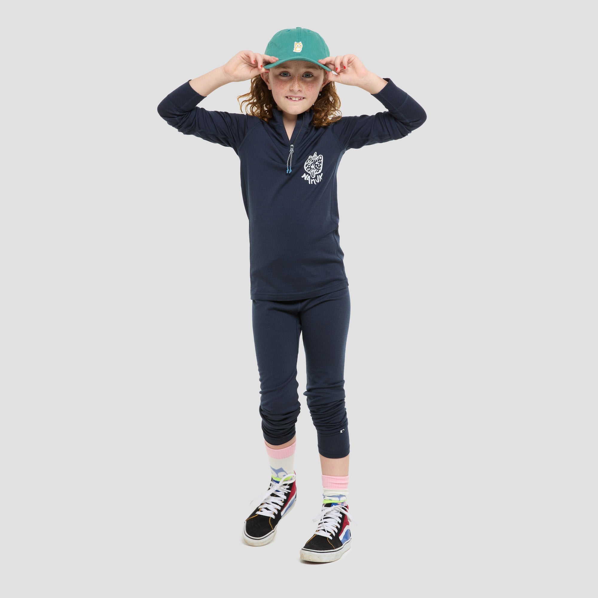 Honu Merino Half-Zip Longsleeve Rascal - True Navy