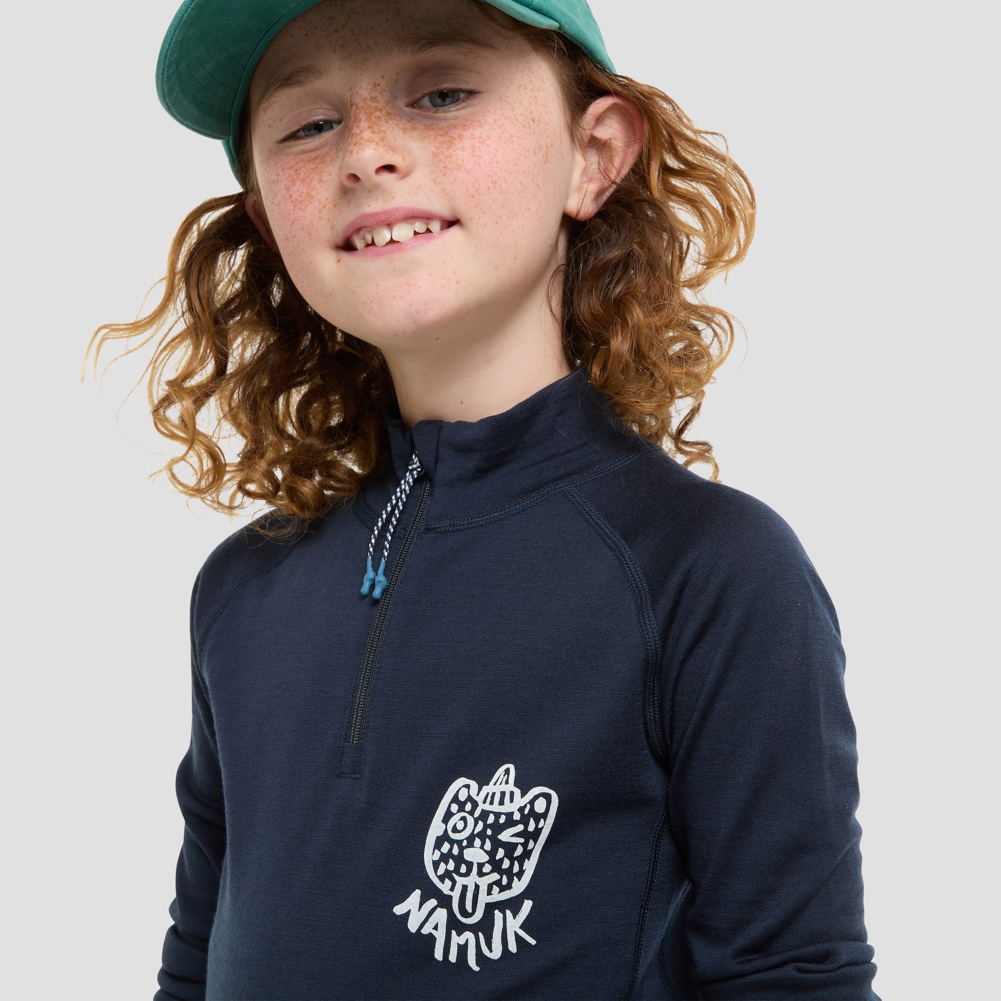 Honu Merino Half-Zip Longsleeve Rascal - True Navy