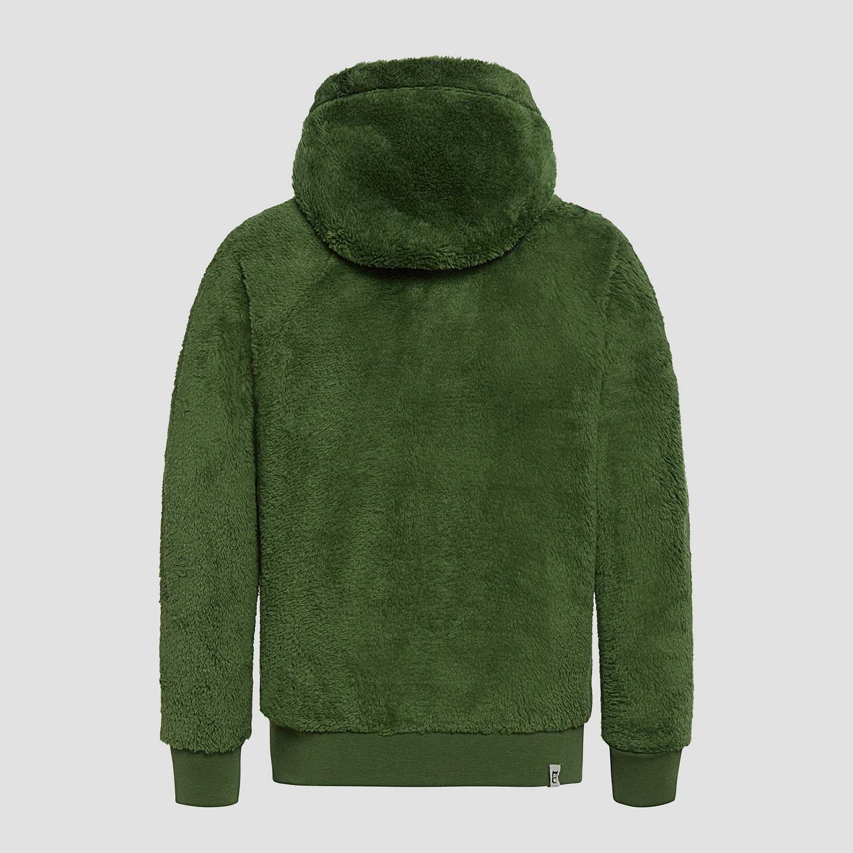 Panda High-Loft Fleecejacke – Forest Green