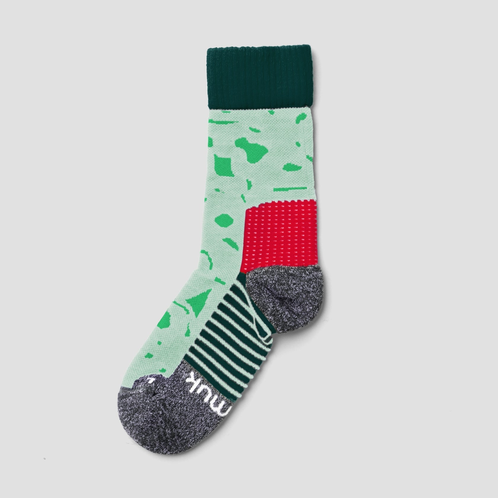 Peak Merino Wandersocken Ice blue / Deep petrol