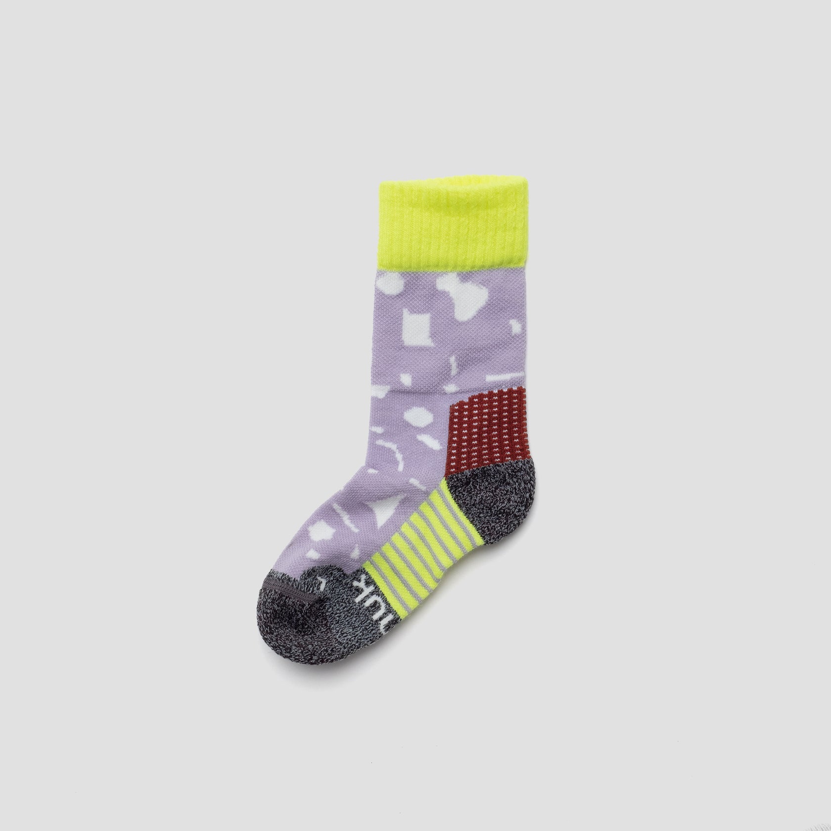 Peak Merino Wandersocken Lilac / Lime