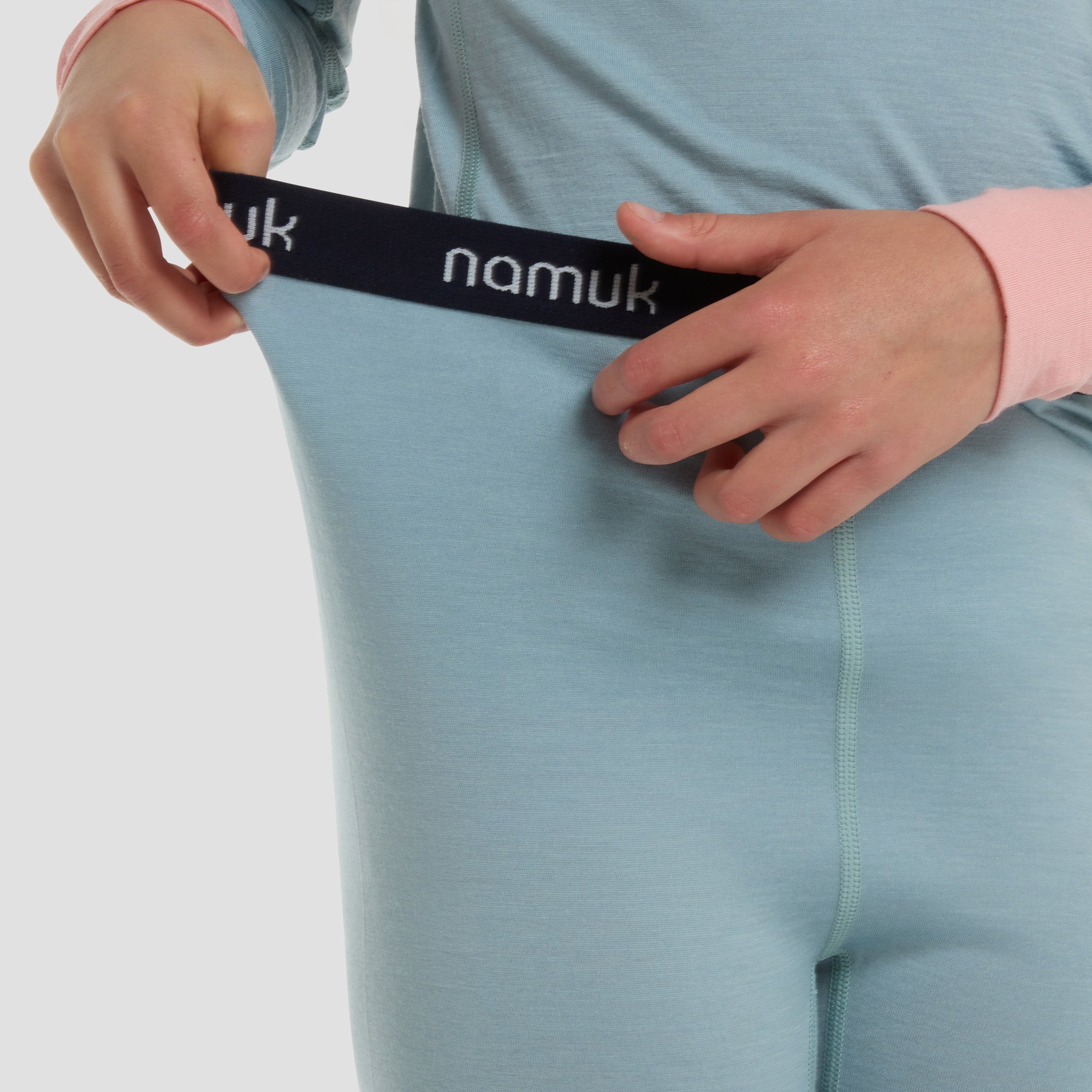 Sova Merino Leggings - Ice Blue
