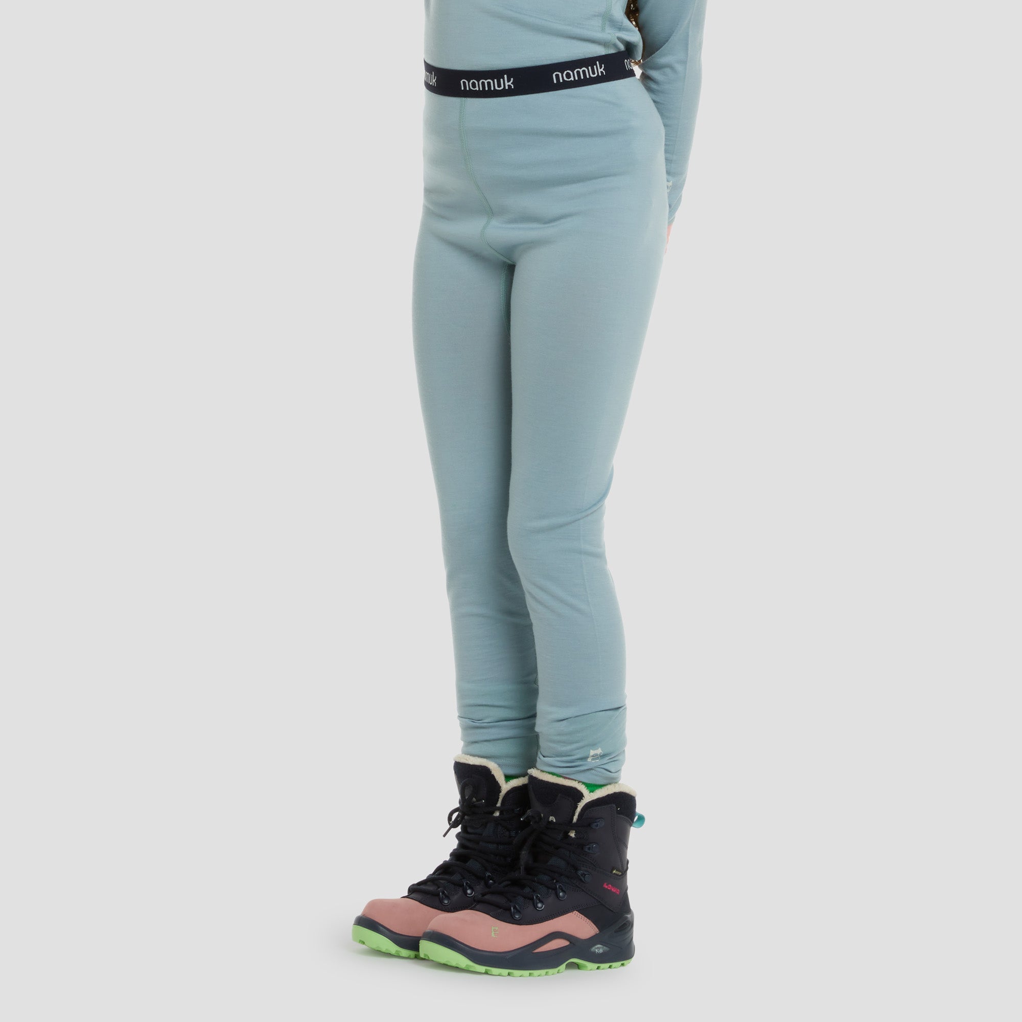 Sova Merino Leggings - Ice Blue