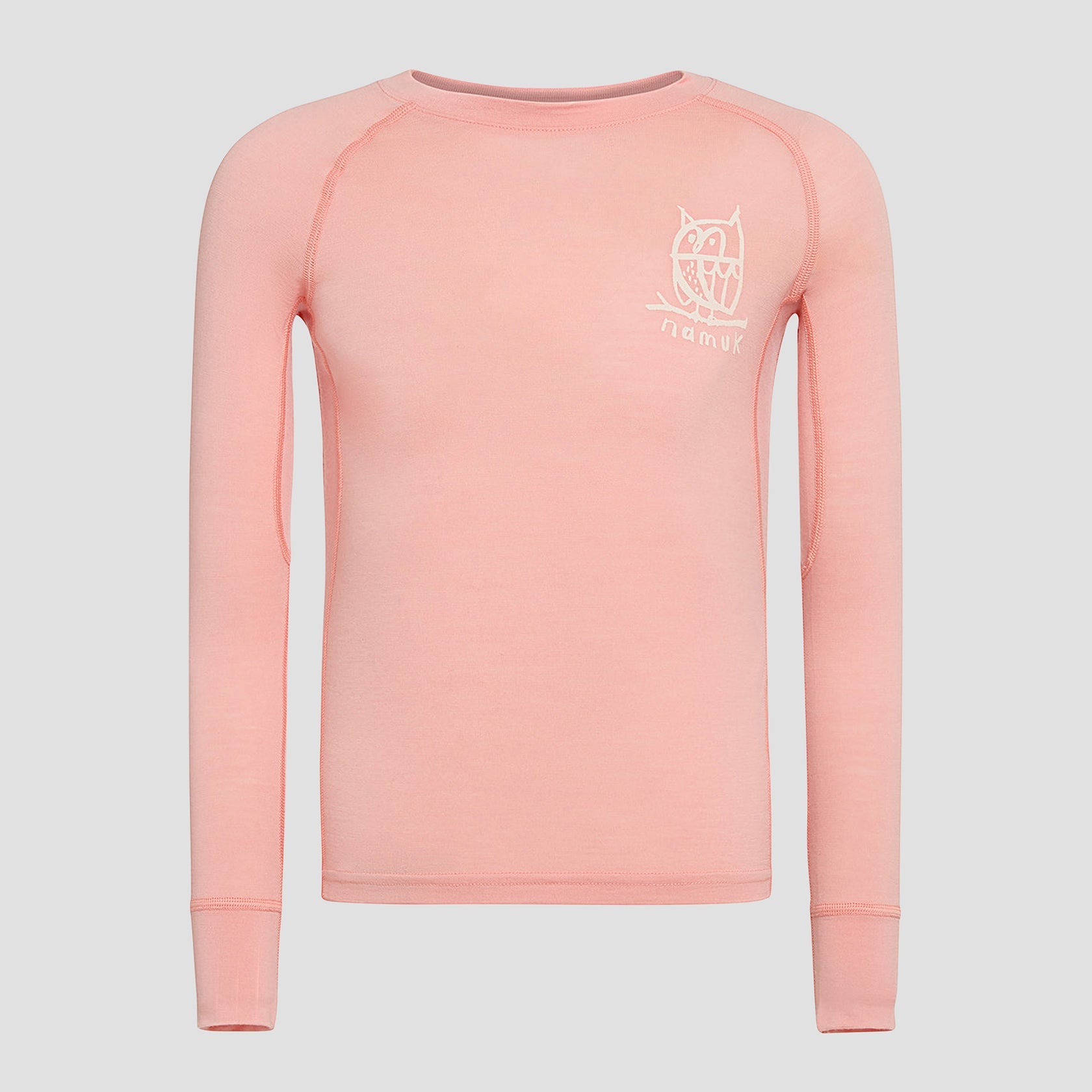 Uil Merino Longsleeve "Elo" Sunset Rose