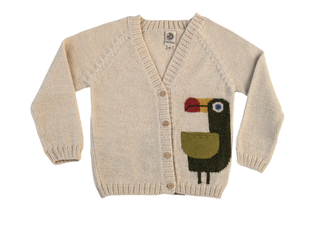 Tuttu Toucan's Pocket Cardigan