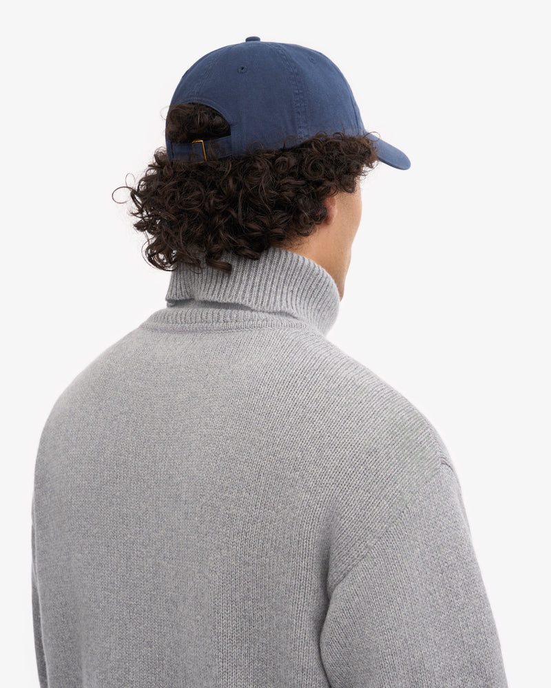 Organic Cotton Cap - Petrol Blue