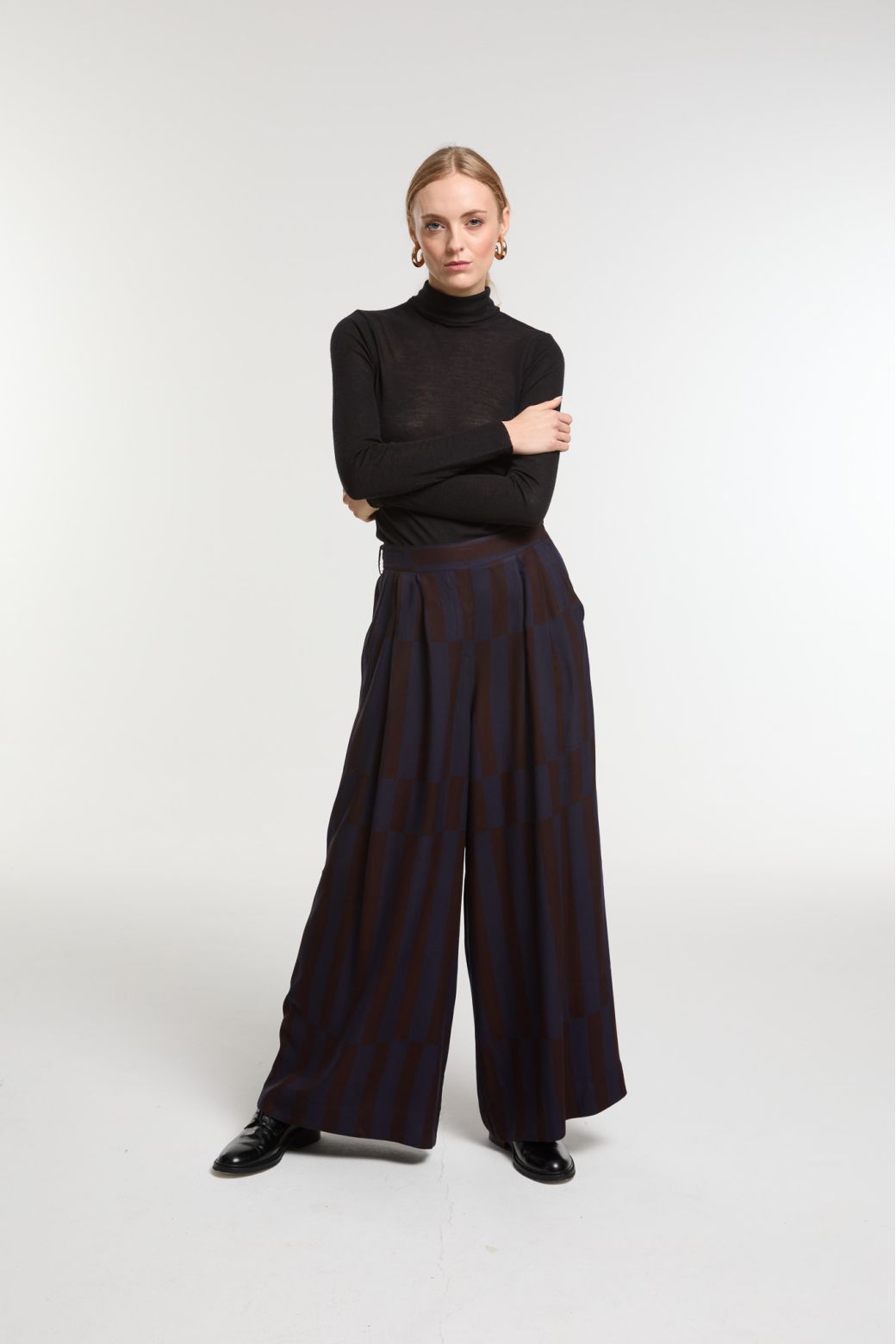 Penelope Parure Pants - Navy