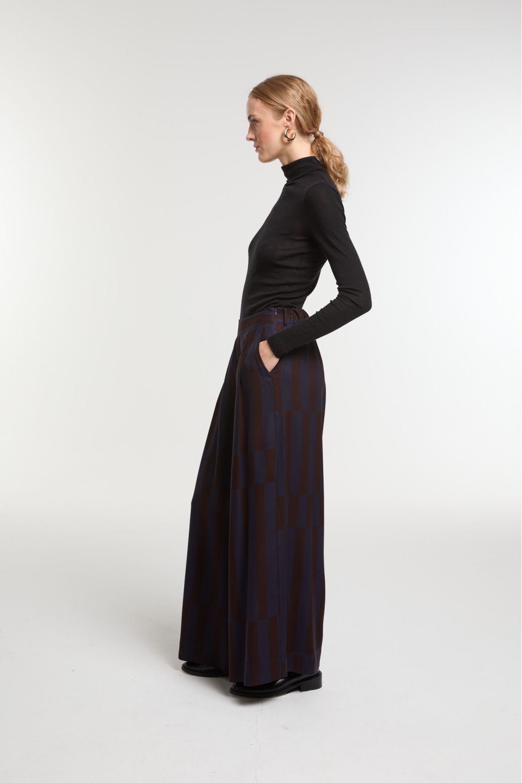 Penelope Parure Pants - Navy