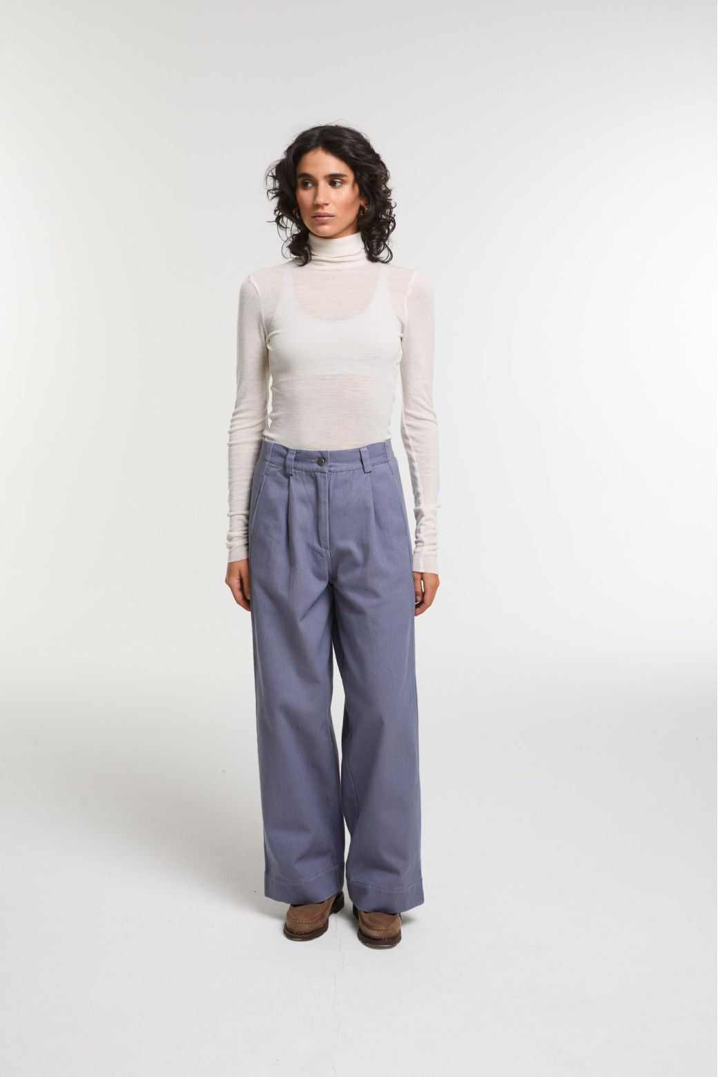 Solid Victor Cosmos Pants - Night Blue