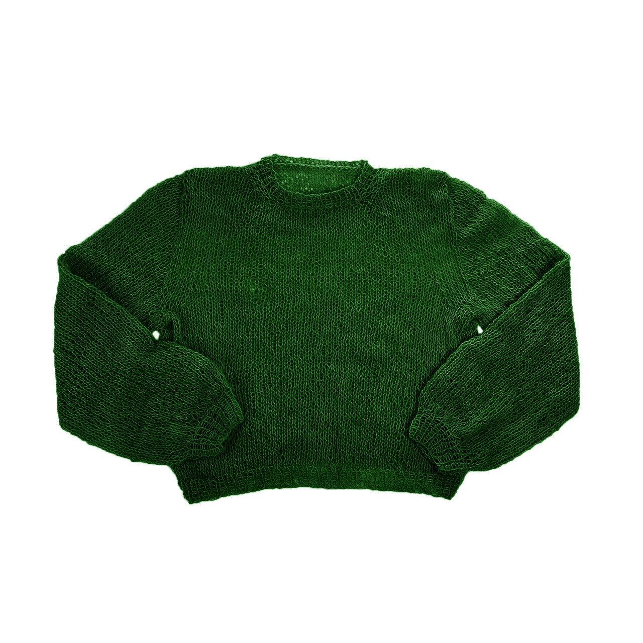 Rosmariini Kuohu Sweater - Bottle green
