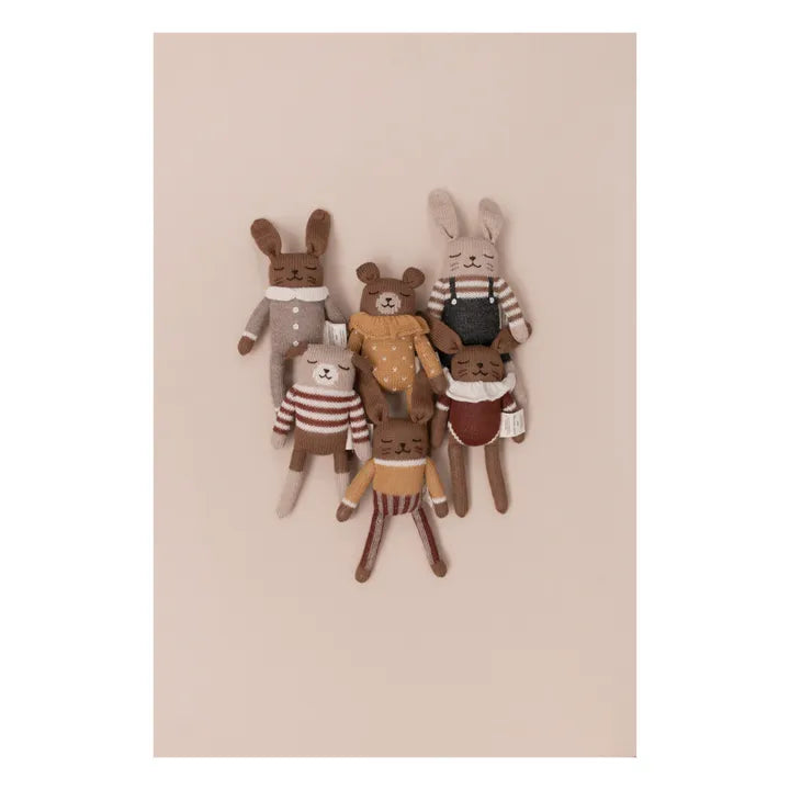 Main Sauvage Kitten Knit Toy | Sienna Striped Sweater