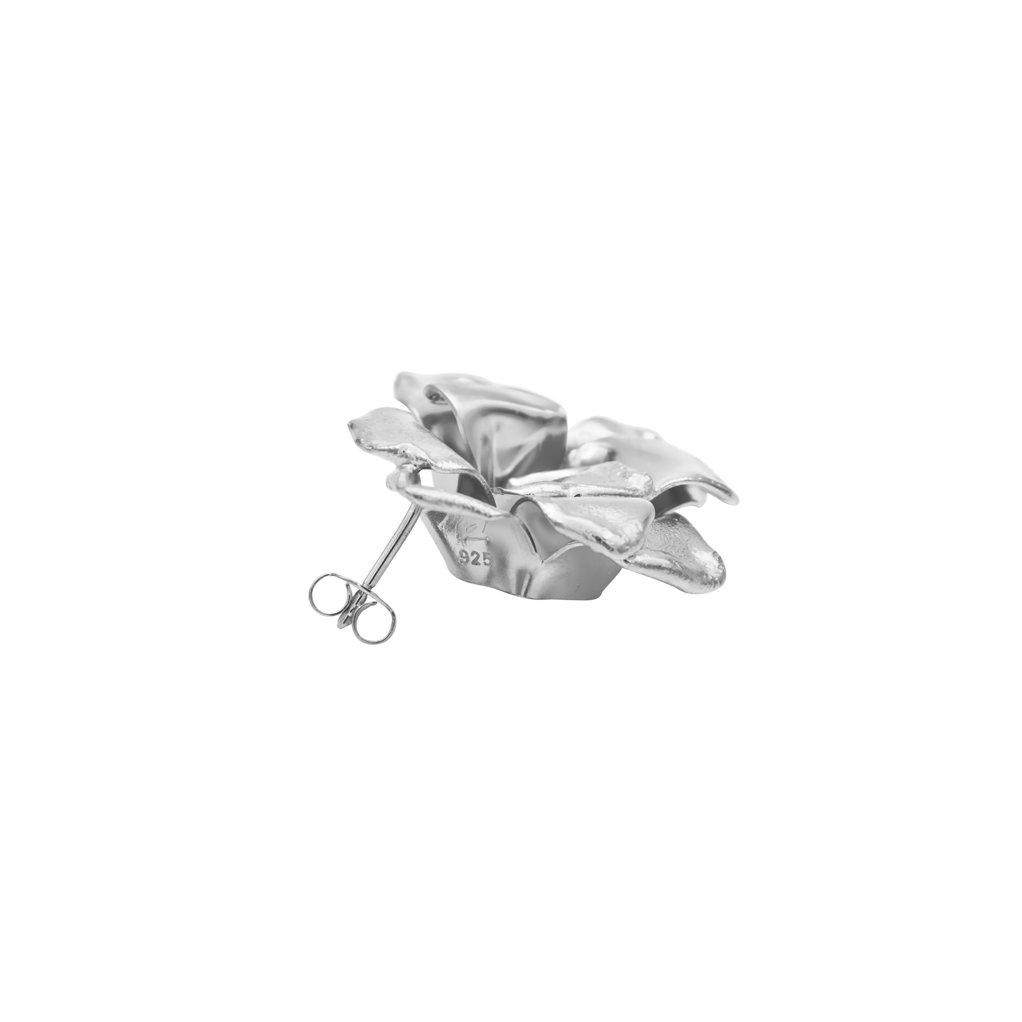 Small Malva Ohrring (einzeln erhältlich)- Silver