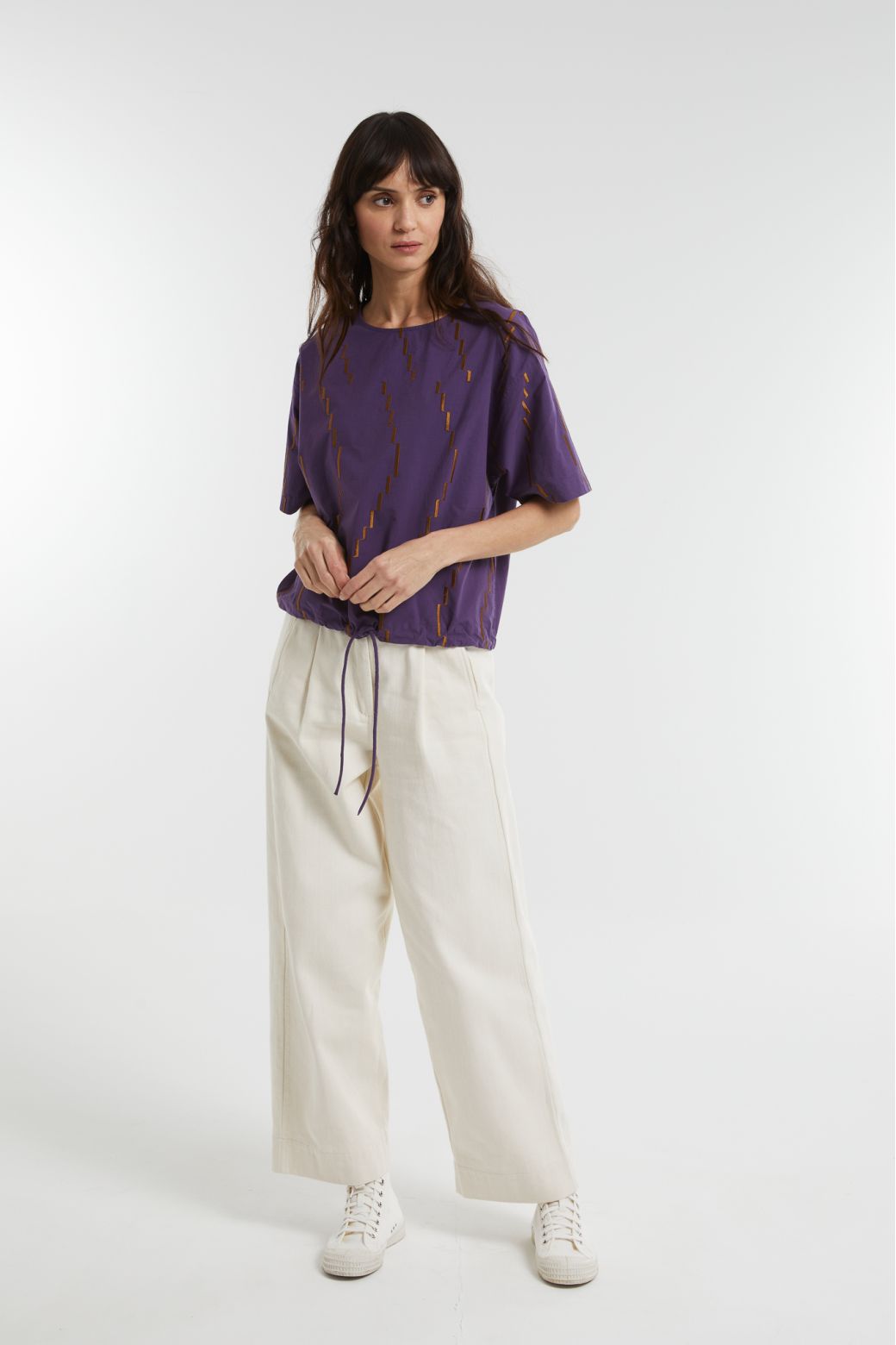 Purple Livia Calder Top