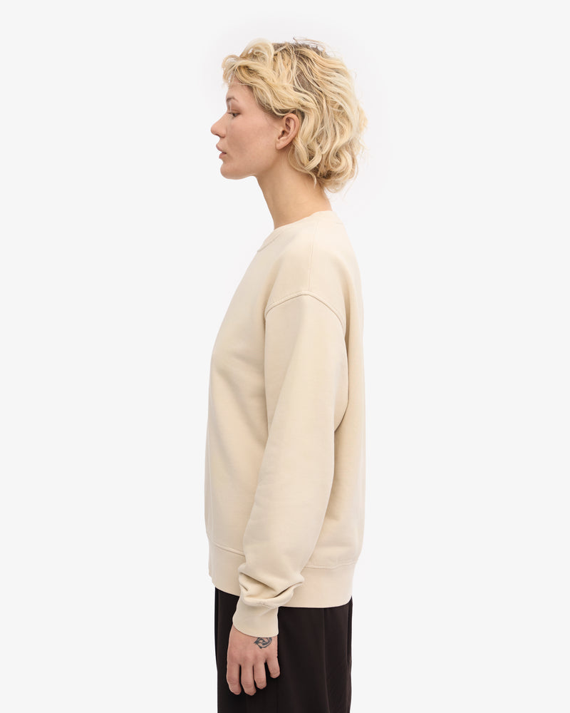 Women Classic Organic Crew - Ivory White