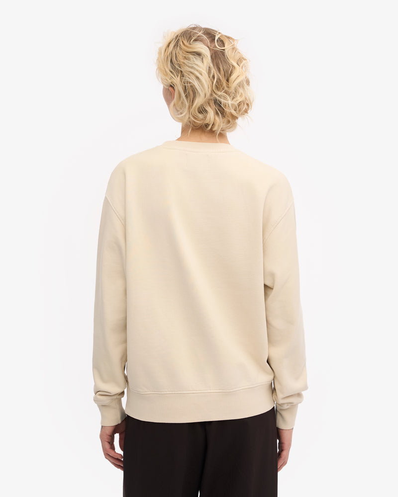 Women Classic Organic Crew - Ivory White